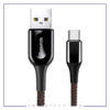 کابل Type-C بیسوس 1 متر Baseus X-Shaped Light Cable CATXD-A01