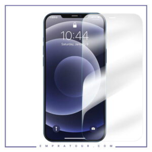 پک دوعددی محافظ صفحه نمایش شیشه ای آیفون بیسوس Baseus Full Super Porcelain Crystal Glass iPhone 12/12 Pro SGAPIPH61P-LI02