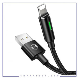کابل شارژ سریع لایتنینگ مک دودو  Mcdodo Auto Power Off Lightninig Cable CA-4600 1.2m