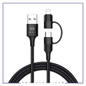 کابل فست شارژ 2به1مکدودو 1.2متر Mcdodo 2-in-1 Data Cable Type-C and Lightning CA-6800