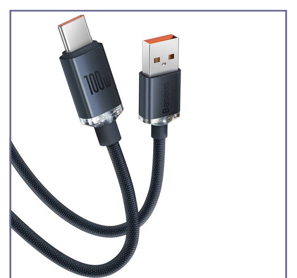 کابل شارژ USB به Type-c بیسوس CAJY000401