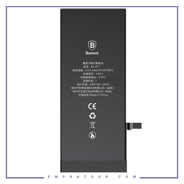 باتری بیسوس ظرفیت 2250 میلی آمپر Battery Lithium lon Polymer iPhone 7 ACCB-BIP7