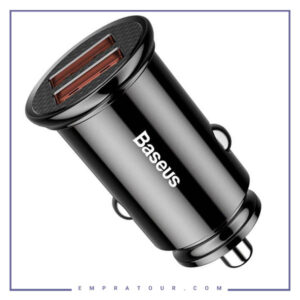 شارژر فندکی دو پورت بیسوس 30 وات Baseus Car Charger CCALL-YD01