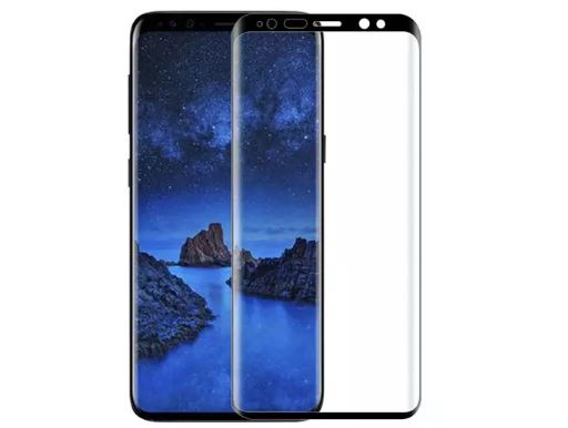 گلس شیشه ای تمام چسب سامسونگ S8 Plus