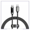 کابل Type C به Type C بیسوس 1 متر Baseus Display Fast Charging Data Cable CATSK-B01