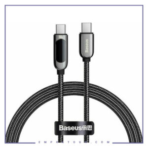 کابل Type C به Type C بیسوس 1 متر Baseus Display Fast Charging Data Cable CATSK-B01