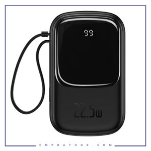 پاوربانک 20000 میلی آمپر با کابل تایپ سی 22.5 وات بیسوس Baseus Power Bank Qpow PPQD-I01