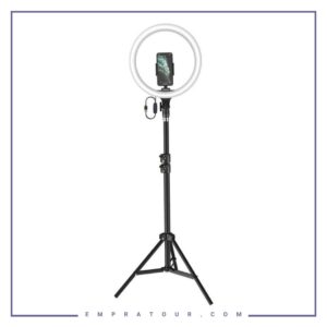 رینگ لایت بیسوس Baseus Live Stream Holder-Floor Stand Ring Light CRZB12-B01
