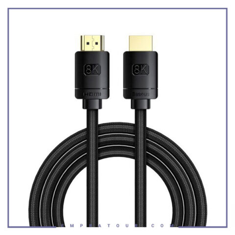 کابل HDMI طول 2 متر 8k بیسوس Baseus 8K HDMI 2.1 Cable CAKGQ-K01