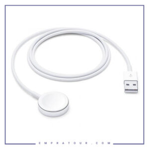 کابل اصلی شارژ مغناطیسی اپل واچ 1 متری Apple Watch Magnetic Charging Cable A1923