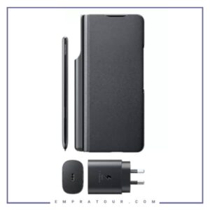 پک اصلی کاور هوشمند،قلم و شارژر سامسونگ Samsung Galaxy Z Fold3 5G Note Package