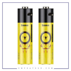 باتری قلمی قابل شارژ باسئوس پک 2 تاییBaseus PCWH000211 2PCS Rechargeble Li ion Battery