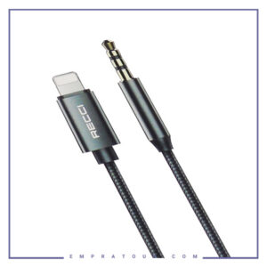 کابل 3.5میلیمتری به لایتنینگ رسی 1متر RECCI Lightning To 3.5mm Audio Cable RH02
