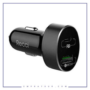 شارژر فندکی خودرو رسی Recci RUC-Y2 Car Charger