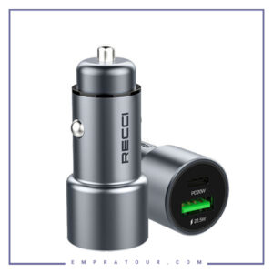شارژر فندکی PD فست رسی Recci RCC-P01 Car Charger