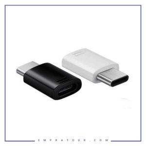 او تی جی میکرو به تایپ سی اورجینال روکارتنی سامسونگ SAMSUNG MICRO To TYPE-C OTG
