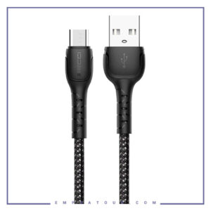 کابل شارژ TYPE-C رسی 1متر RECCI STAR STONE USB TO TYPE-C DATA CABLE RTC-N16C