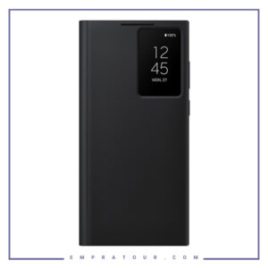 کیف کلاسوری شرکتی سامسونگ مدل SMART CLEAR VIEW COVER EF-ZS908 S22 Ultra