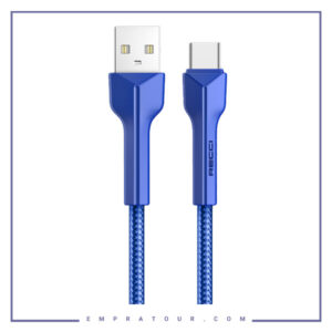 کابل شارژ TYPE-C رسی 1.5متر RECCI THOR USB TO TYPE-C DATA CABLE RTC-N24C