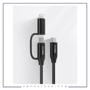 کابل شارژ فست RECCI 2IN1 RTC-P03CC