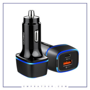 شارژر فندکی PD فست رسی Recci RQ02 Car Charger