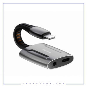 مبدل لایتنینگ به لایتنینگ و جک 3.5mm مک‌دودو  Mcdodo Dual Port Lightning To Lightning+jack 3.5mm CA-6340