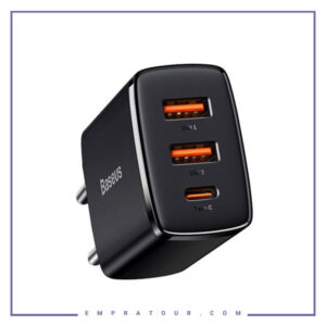 شارژر دیواری فست بیسوس 30 وات Baseus Compact Quick Charger CCXJ-E01