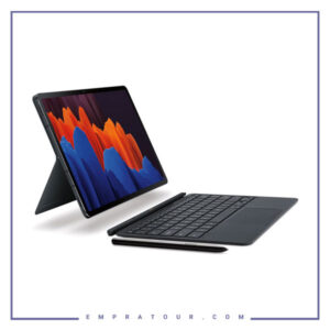 کیف کلاسوری کیبورد دار اصلی سامسونگ Book Cover Keyboard Samsung Tab S7/S8