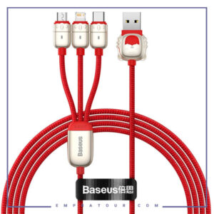 کابل سه سر بیسوس Baseus Year of the Tiger 3in1 CASX010001