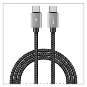 کابل شارژ و انتقال داده PD رسی 1.5متر RECCI PD DATA CABLE RTC-P08CC