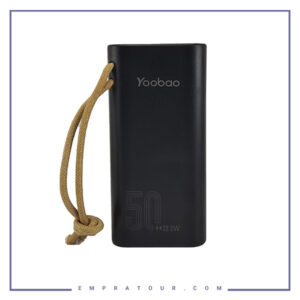 پاوربانک شارژ سریع و چراغ‌قوه یوبائو Yoobao H5 50000mah Powerbank 22.5W 5A Fast Charge
