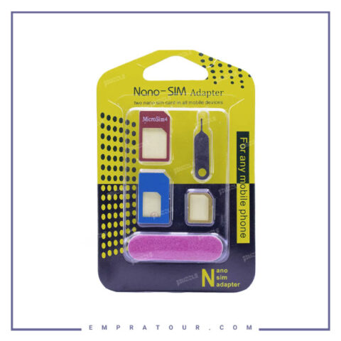 تبديل سيم کارت هاي نانو و ميکرو Nano SIM Adapter