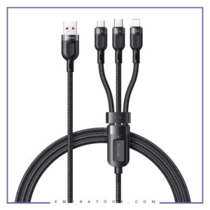 کابل سه سر مک دودو Mcdodo CA-0930 3 In 1 Super Fast Charging Cable