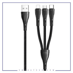 کابل سه سر مک دودو Mcdodo CA-6960 3 In 1 USB Data Cable