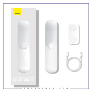 چراغ هوشمند بیسوس  Crescent Moon Human Body Induction NIGHT LIGHT DGDG000102