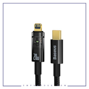 کابل لایتنینگ به تایپ سی هوشمند بیسوس 2 متر Baseus PD CATS000101 Explorer