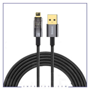 کابل لایتنینگ هوشمند بیسوس 2 متر Baseus CATS000501 Explorer