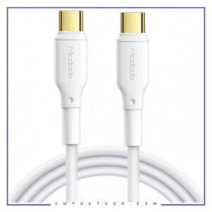 کابل شارژ سریع تایپ‌سی به تایپ‌سی 1.2 متری مک‌دودو MCDODO Series 100W Type-C TO Type-C Cable CA-8350