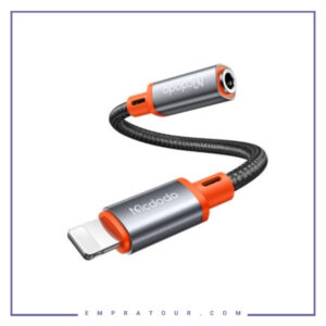 کابل تبدیل لایتنینگ به AUX  مک‌دودو Mcdodo Cable Lightning To AUX DC 3.5mm CA-0790