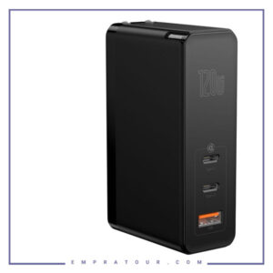 شارژر دیواری فست شارژ با سه پورت بیسوس Baseus GaN2 Pro Quick Charger 2C+U CCGAN-K01