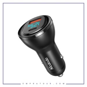 شارژر فندکی فست شارژ مک دودو Mcdodo Digital Display Car Charger CC-5670