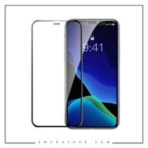 پک 2 تایی محافظ تمام صفحه حریم شخصی بیسوس آیفون Baseuse  Curved Tempered glass For Iphone X/XS SGAPIPH58-WD01
