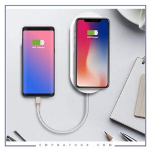 پاور بانک با قابلیت شارژ بی سیم Ldnio PW501 Combo 5000mAh Wireless Charging