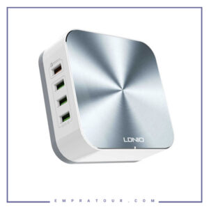 هاب شارژر رومیزی سریع الدنیو LDNIO A8101 8Port USB Charger