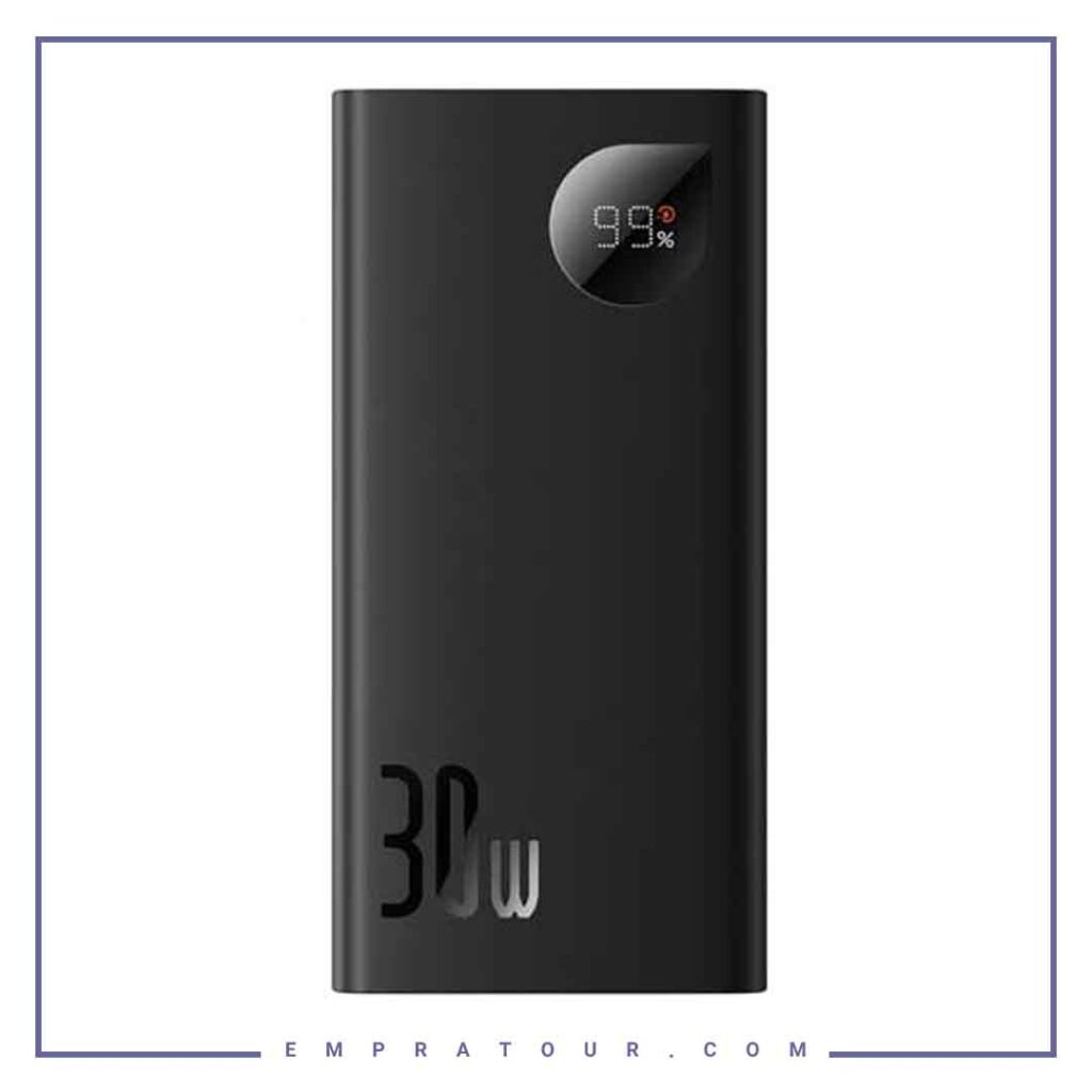 پاوربانک 10000 میلی آمپر 30 وات بیسوس Baseus Adaman2 30W Fast Charging Power Bank Quick Charge Type C PD PPAD04