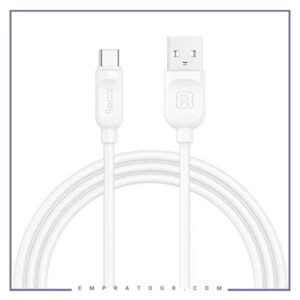 کابل شارژ و انتقال داده میکرو یو اس بی 1 متر رسی Recci RCM-P100 Micro USB