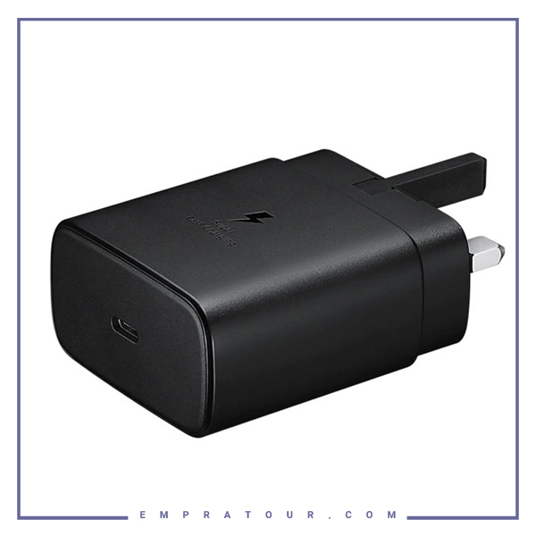 آداپتور سوپر فست شارژر سامسونگ اورجینال ۴۵ EP-TA845