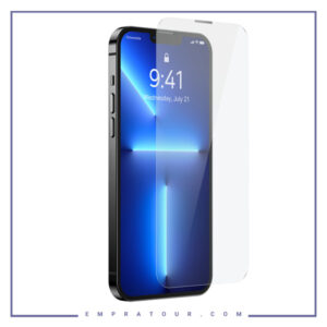 پک 2 تایی محافظ تمام صفحه بیسوس آیفون 13 پرو مکس Baseuse Tempered Glass Film For IP13 Pro Max SGBL061202