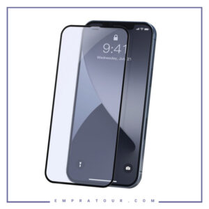 پک 2 تایی محافظ تمام صفحه بیسوس آیفون 12 و 12 پرو Baseuse Tempered Curved-Screen Protector For IP12/12 Pro SGAPIPH61P-TE01