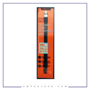 کابل شارژ و انتقال داده لایتنینگ به تایپ سی 0.15 متری رسی Recci Type-C To Lightning Double Sided Insertion PD RTC-N13L